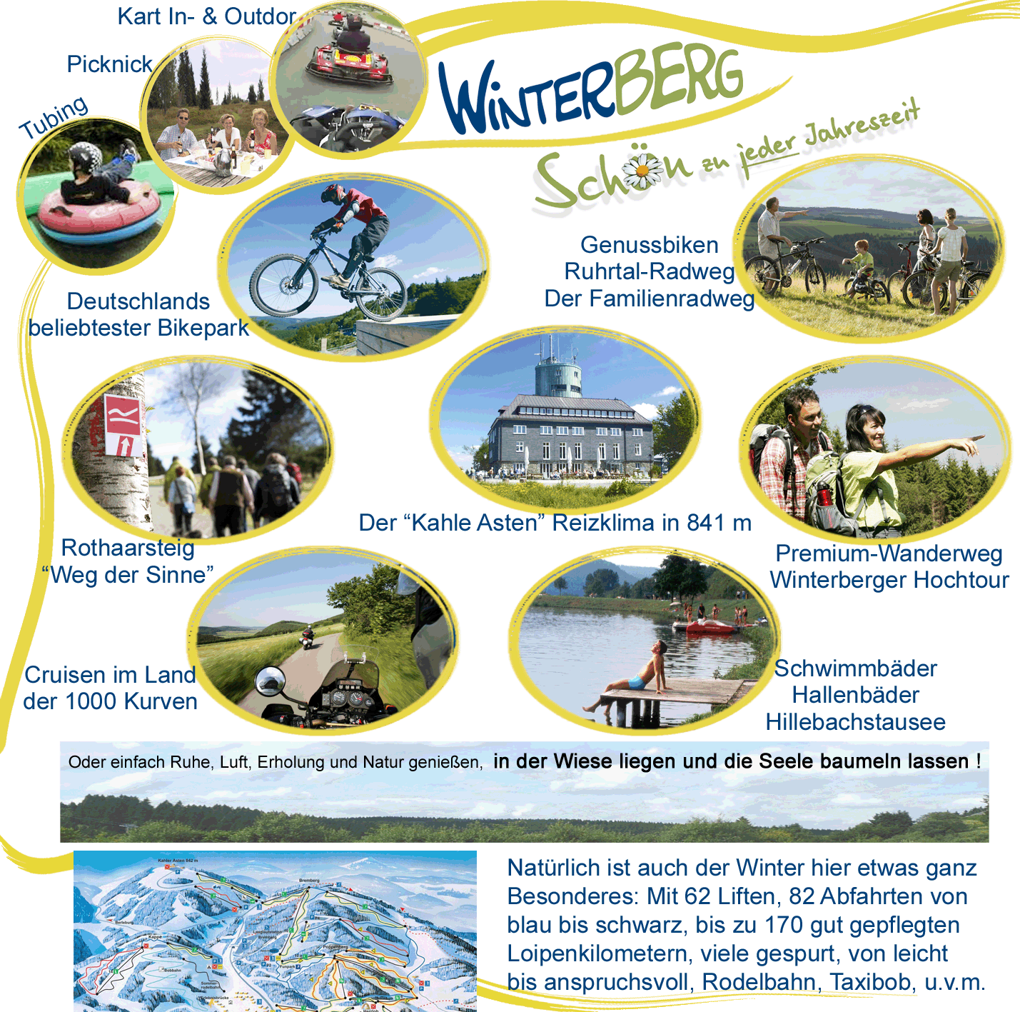 Winterberg, - schön zu jeder Jahreszeit